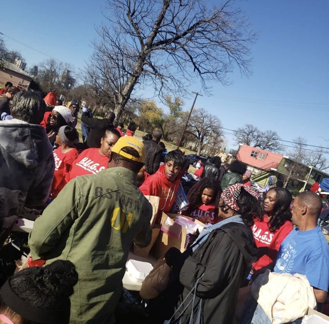 Community outreach and clothing support